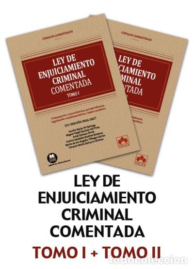 Livres: LEY DE ENJUICIAMIENTO CRIMINAL 2026 CODIGO COMENTADO 25&ordf; ED - AA.VV.