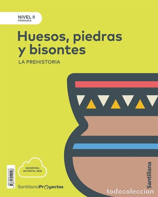 Livres: HUESOS PIEDRAS Y BISONTES 3&ordm;EP NIV.II 18 PROY.CASTELLANO - VARIOS AUTORES