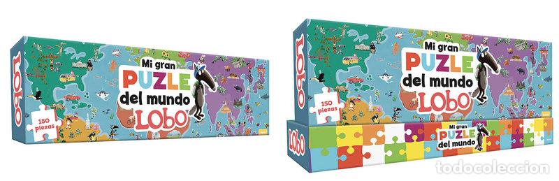 Libros: MI GRAN PUZLE DEL MUNDO DE LOBO - ORIANNE, LALLEMAND
