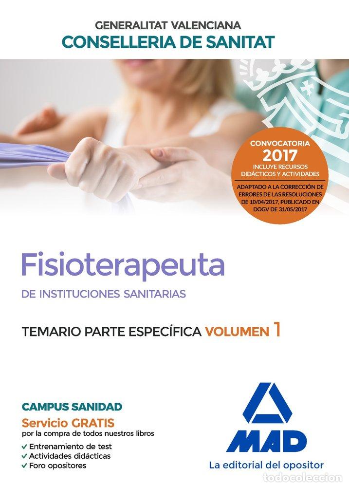 Libros: FISIOTERAPEUTA DE LAS INSTITUCIONES SANITARIAS DE LA CONSELL - MU&Ntilde;OZ ARTEAGA, DOMINGO