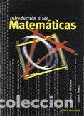 Libros: INTRODUCCION A LAS MATEMATICAS - MESERVE, BRUCE E.