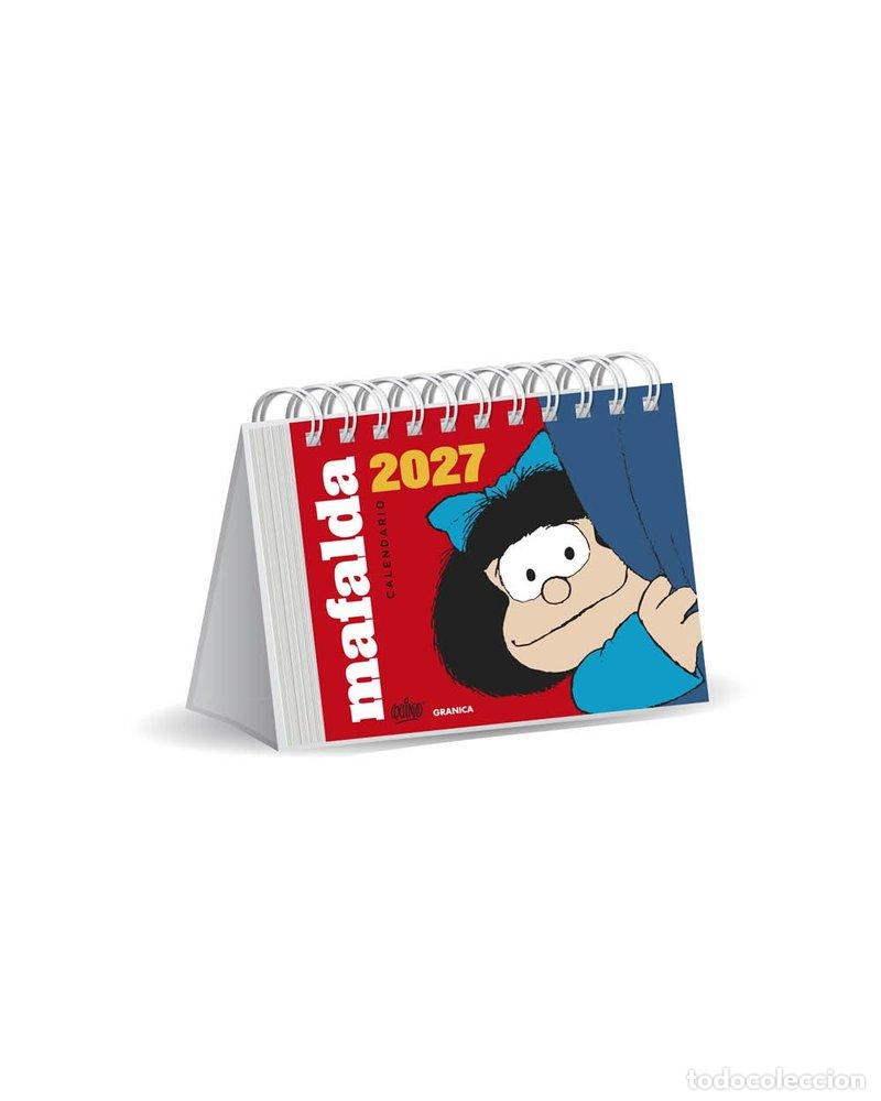 Libros: MAFALDA 2027 CALENDARIO DE ESCRITORIO ROJO SIN CAJA - QUINO