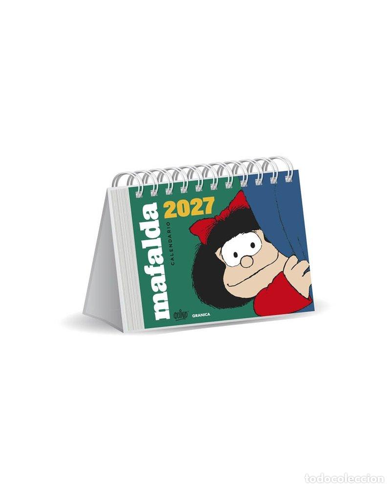 Libros: MAFALDA 2027 CALENDARIO DE ESCRITORIO VERDE SIN CAJA - QUINO