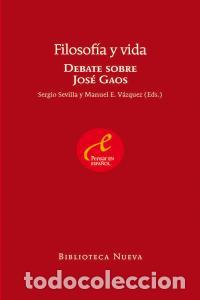 Libros: FILOSOFIA Y VIDA - SEVILLA, SERGIO - Foto 1