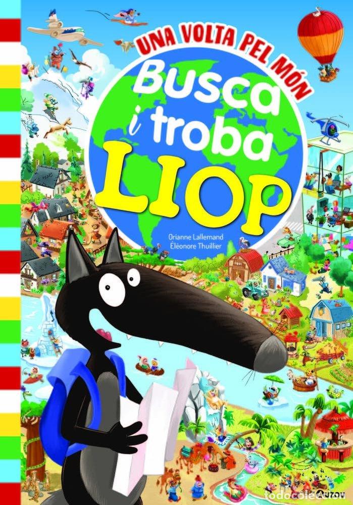 books: BUSCA I TROBA LLOP UNA VOLTA PEL MON - LALLEMAND, ORIANNE