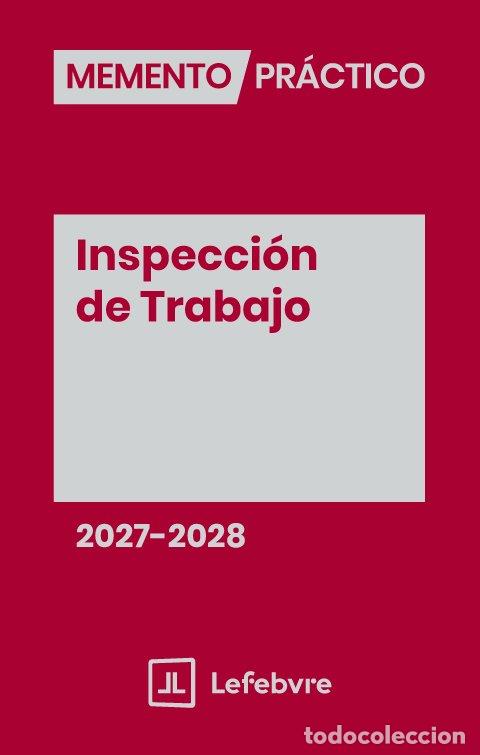 B&uuml;cher: MEMENTO INSPECCION DE TRABAJO 2027 2028 - AA.VV.