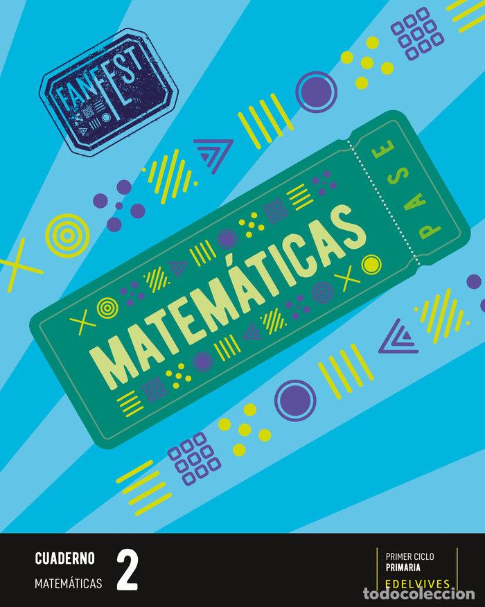 books: CUADERNO MATEMATICAS 2&ordm;EP 23 FANFEST - AA.VV