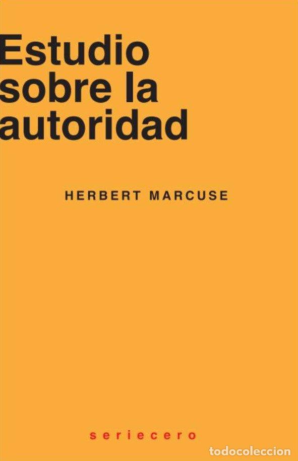books: ESTUDIO SOBRE LA AUTORIDAD - MARCUSE, HERBERT