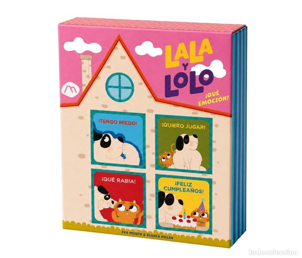 Livros: LALA Y LOLO QUE EMOCION - MEJUTO, EVA