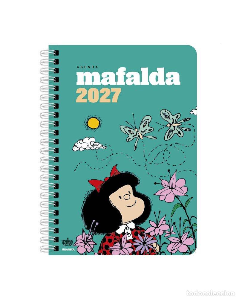 Libros: MAFALDA 2027 ANILLADA MODULOS TURQUESA - QUINO
