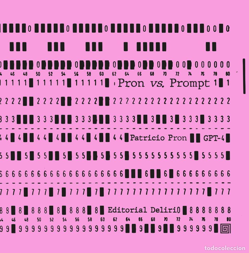 Livros: PRON VS PROMPT - PATRICIO PRON Y GPT-4
