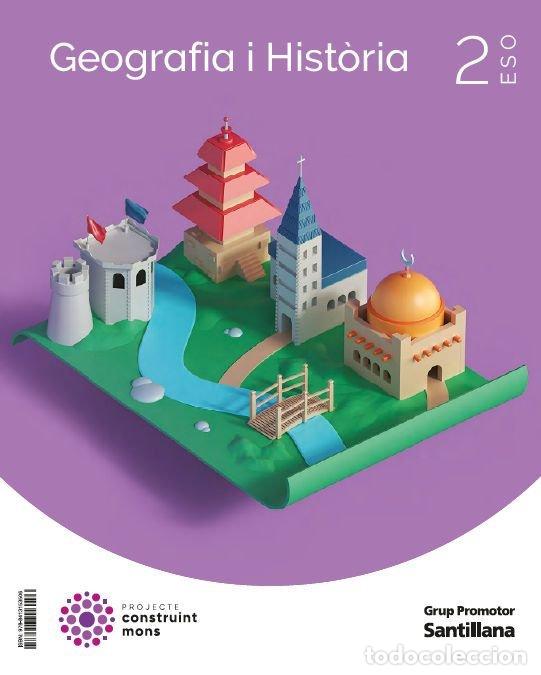 books: GEOGRAFIA E HISTORIA 2&ordm;ESO CATALAN 23 CONSTRUYENDO MUNDOS - AA.VV