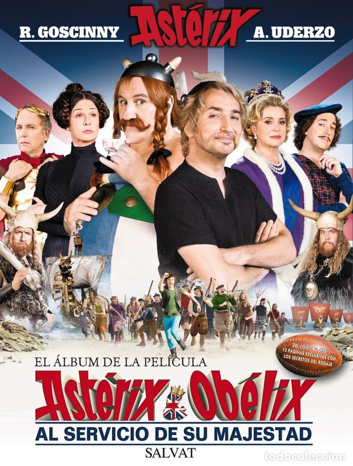 Libros: ASTERIX Y OBELIX AL SERVICIO DE SU MAJESTAD ALBUM PELICULA - GOSCINNY, REN&Eacute;
