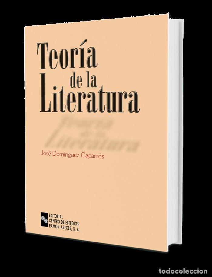 Livros: TEORIA DE LITERAT. MANUALES - DOM&Iacute;NGUEZ CAPARR&Oacute;S, JOS&Eacute;