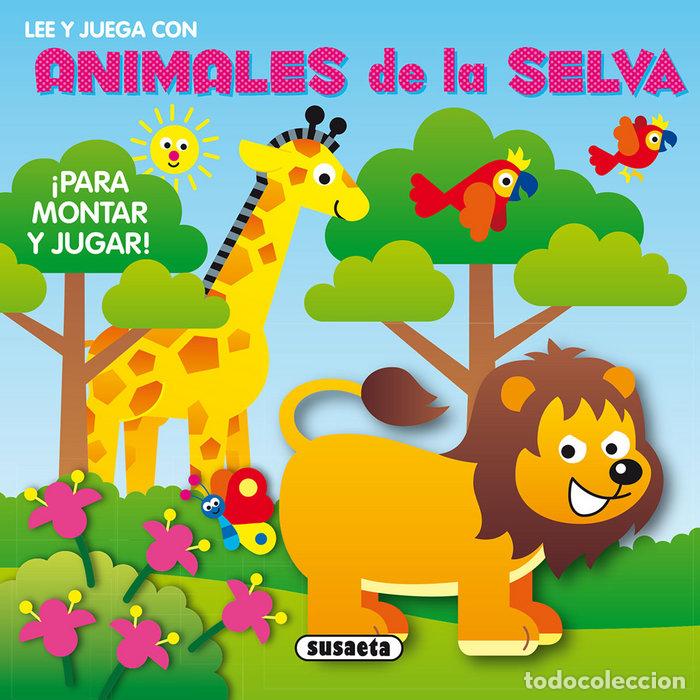 Libros: CON ANIMALES DE LA SELVA PARA MONTAR Y JUGAR - BUSQUETS, JORDI