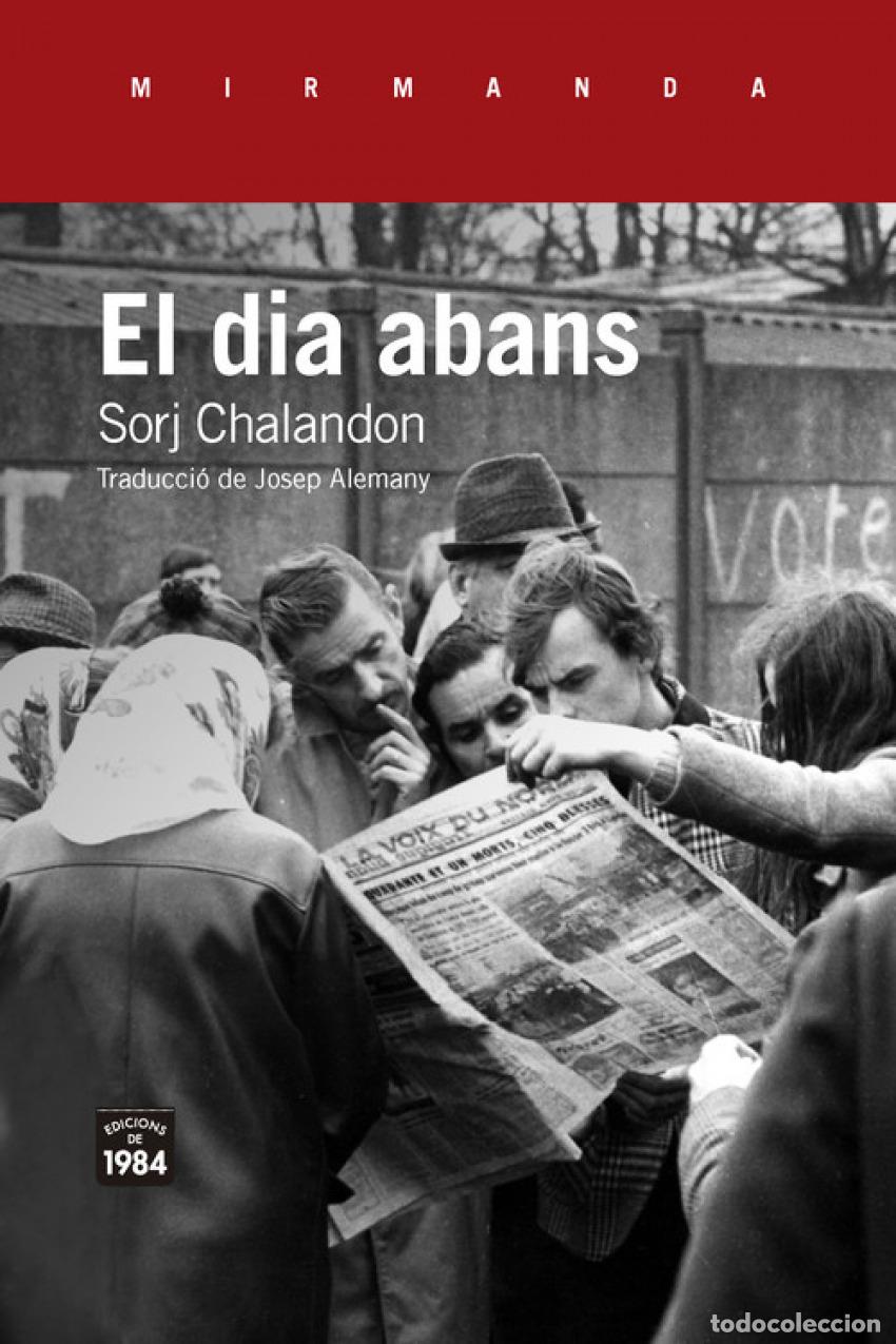 Libros: EL DIA ABANS - Chalandon, Sorj - Foto 1