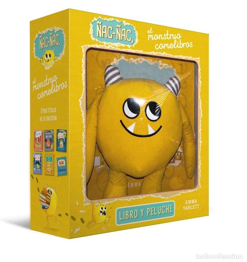 Livros: &Ntilde;AC-&Ntilde;AC, EL MONSTRUO COMELIBROS. LIBRO Y PELUCHE - YARLETT, EMMA