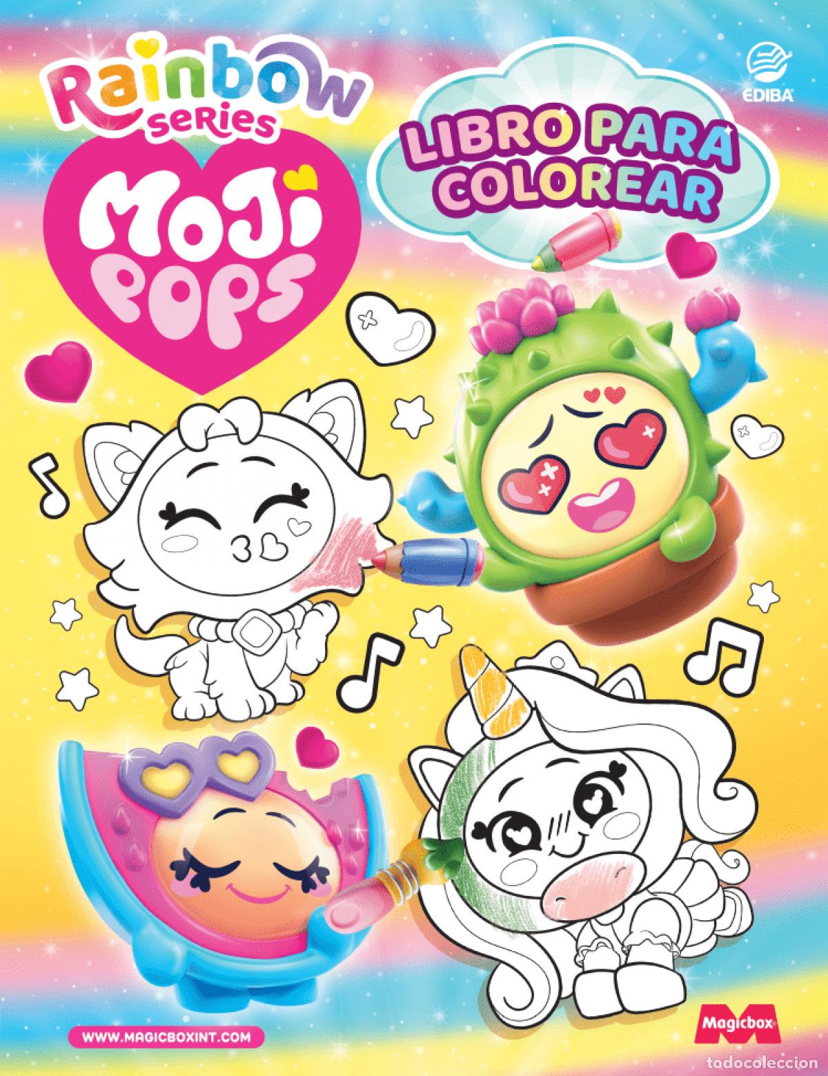 Livros: LIBRO COLOREA MOJI POPS SERIE PEARL - Espanol/Castellano