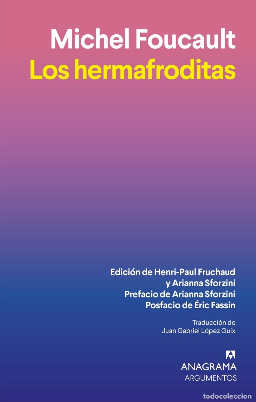 Libri: LOS HERMAFRODITAS - FOUCAULT, MICHEL