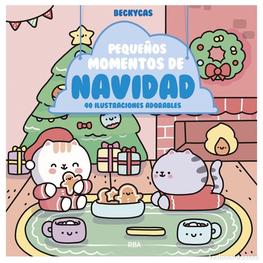 Libri: PEQUENOS MOMENTOS DE NAVIDAD - Libros de actividades y coloreado para adultos