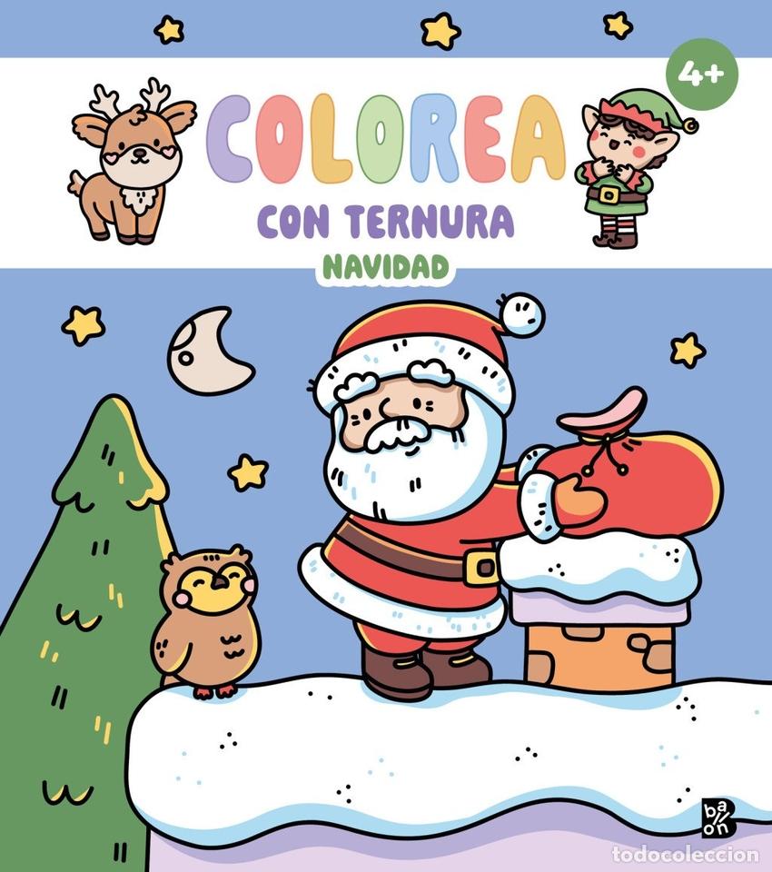 Livros: COLOREA CON TERNURA - NAVIDAD - BALLON
