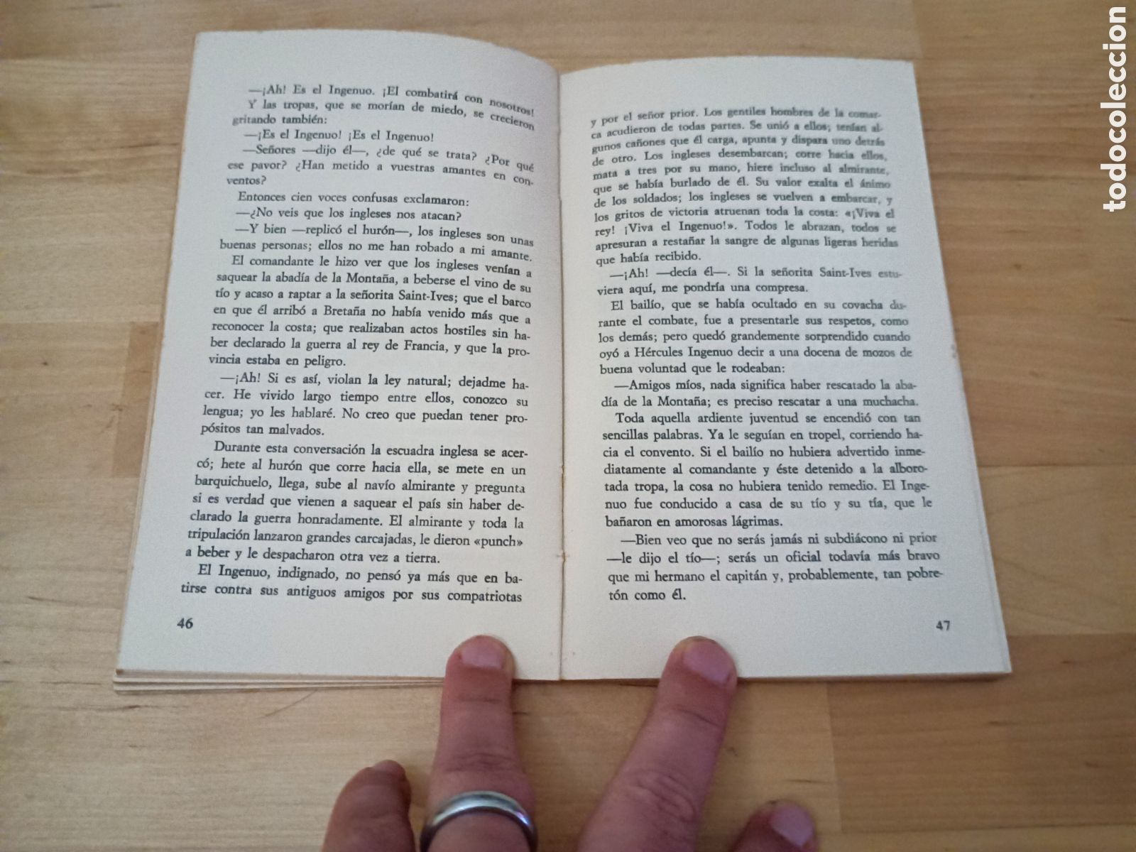 Libros: EL INGENUO - VOLTAIRE - Foto 4
