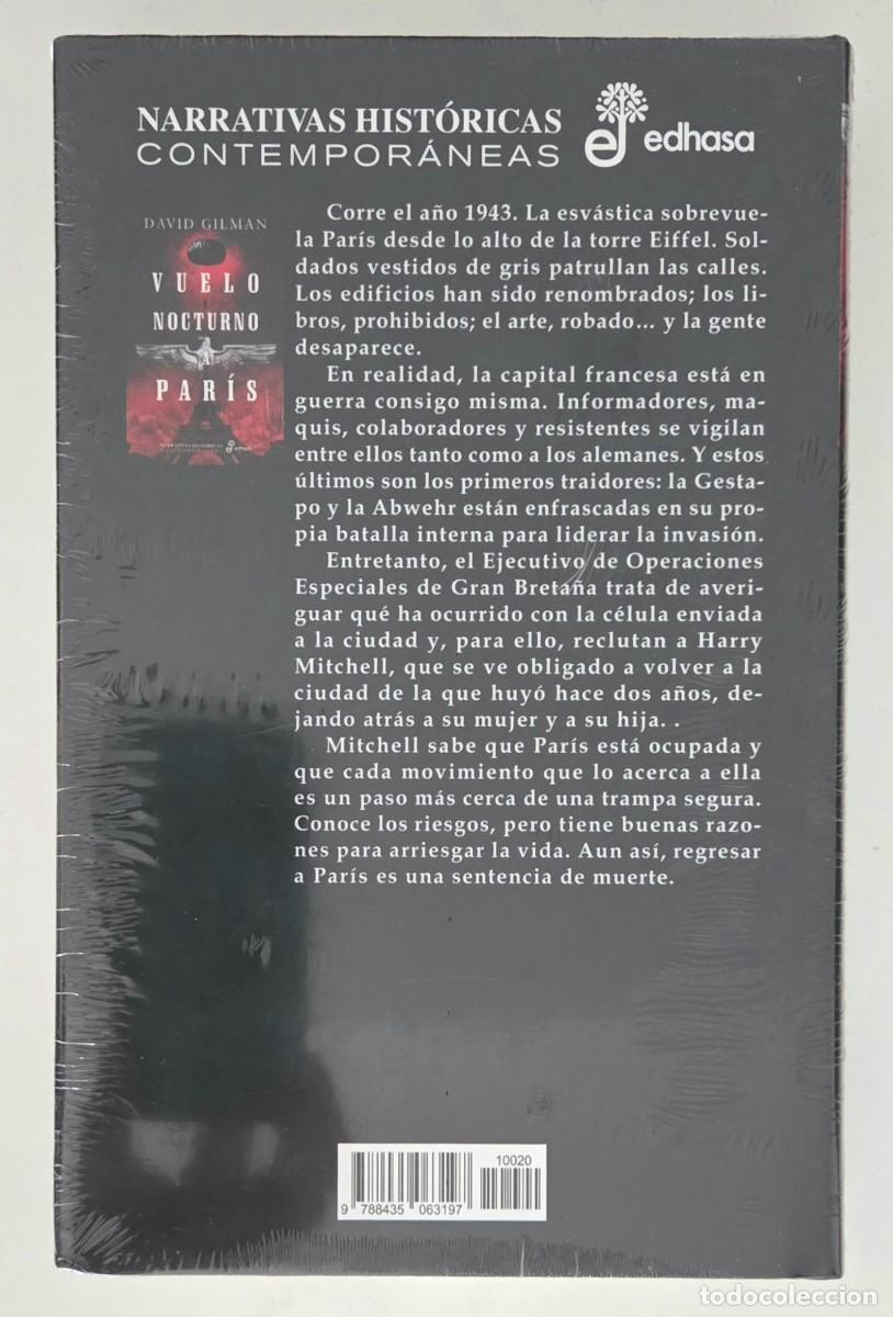 Libros: Libro Vuelo nocturno a Par&iacute;s - Foto 2