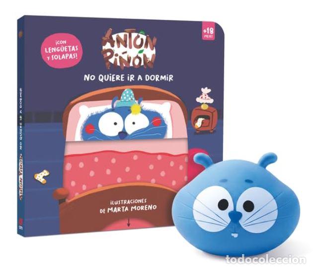 Libros: PACK ANTON PINON NO QUIERE IR A DORMIR + LAMPARA - BALZARETTI, CARLA