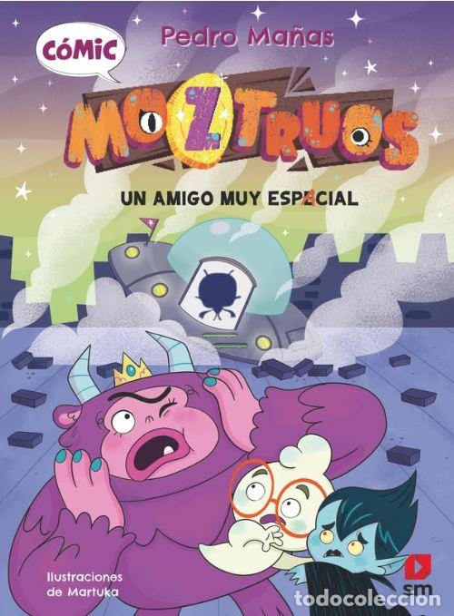 Livros: COMIC MOZTRUOS 1: UN AMIGO MUY ESPACIAL - MANAS ROMERO, PEDRO