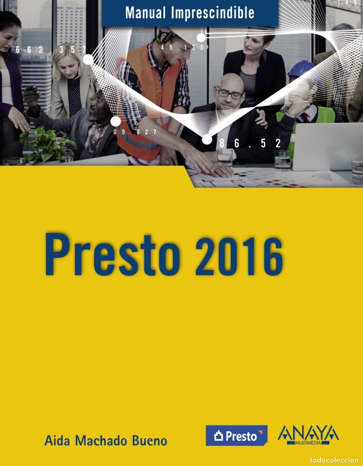 Livros: PRESTO 2016 - Machado Bueno, Aida