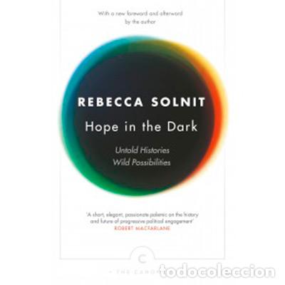 Livros: HOPE IN THE DARK - Solnit, Rebecca