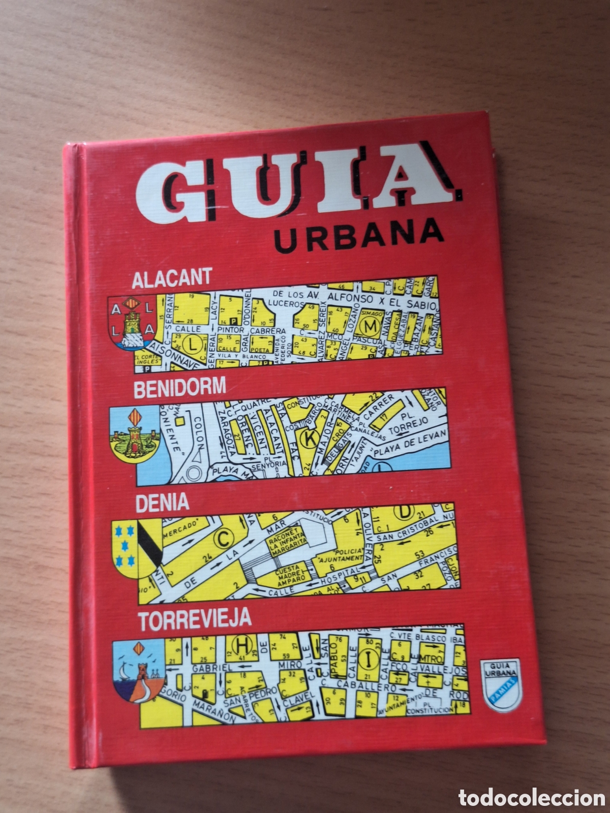 Libros: GUIA URBANA - ALACANT - BENIDORM - DENIA - TORREVIEJA - 1990 / 1&ordf; EDICION