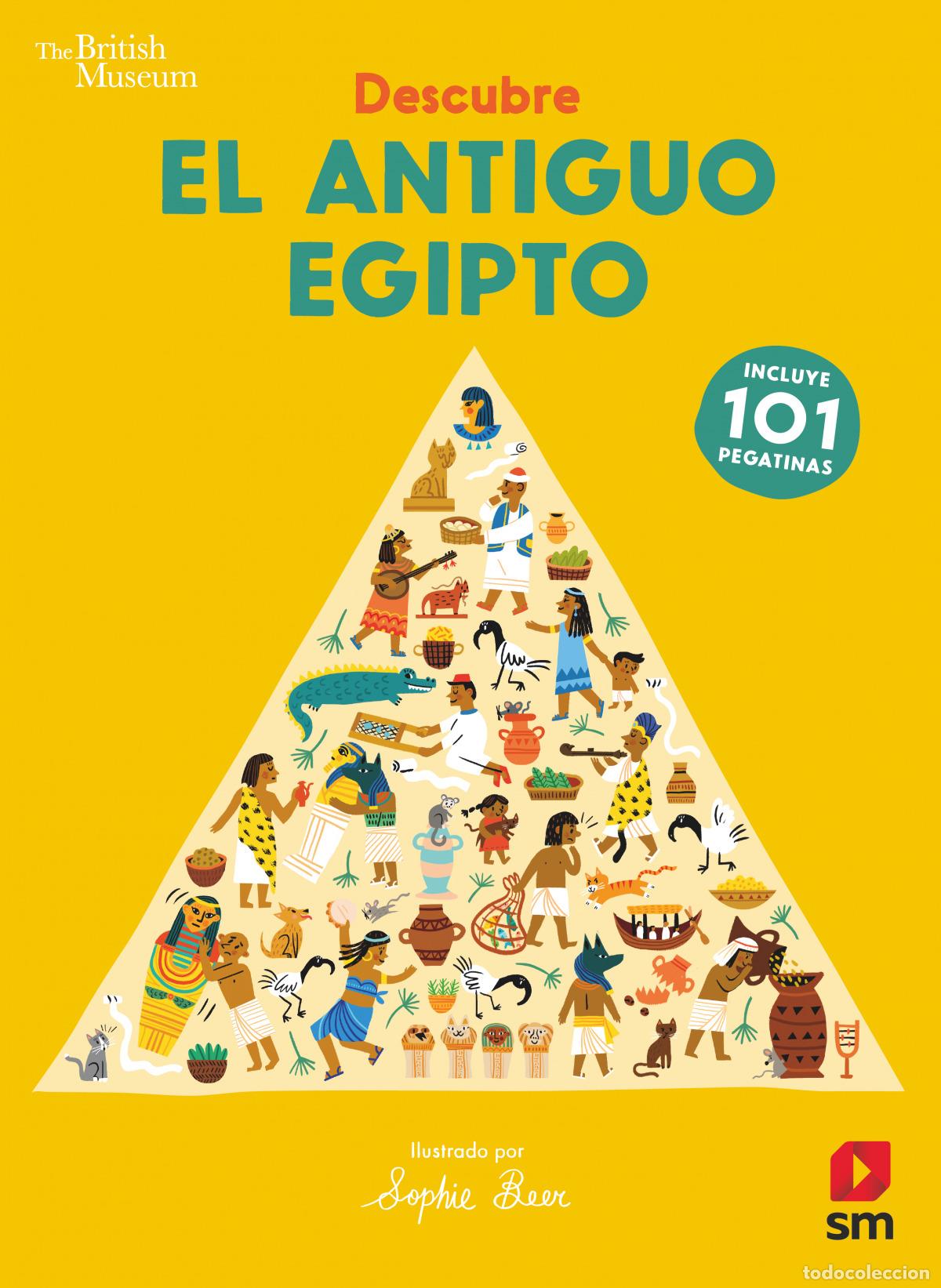 Libros: DESCUBRE EL ANTIGUO EGIPTO - Cuadernos y kits interactivos y de actividades para ninos y ninas