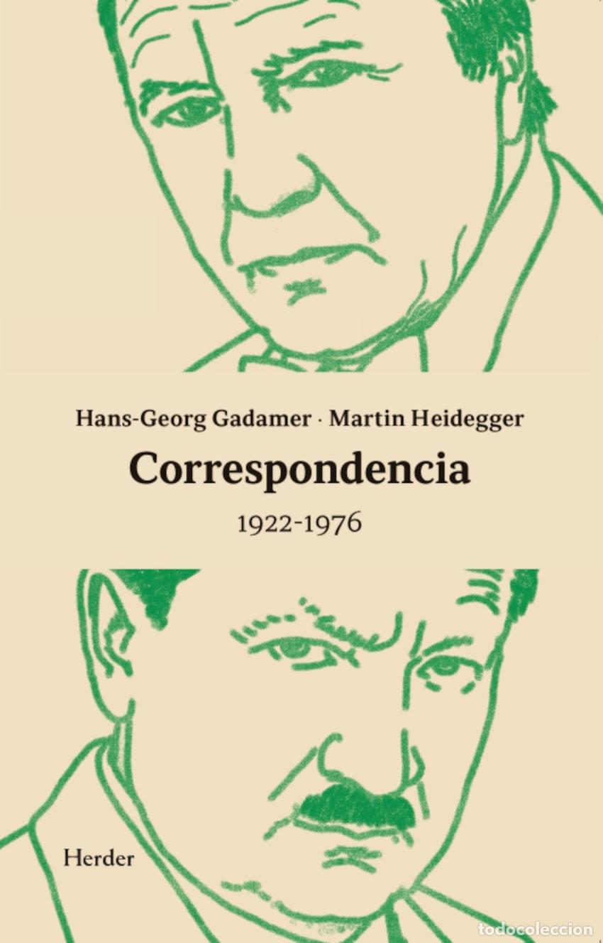 Livres: CORRESPONDENCIA 1922-1976 - Gadamer, Hans Georg