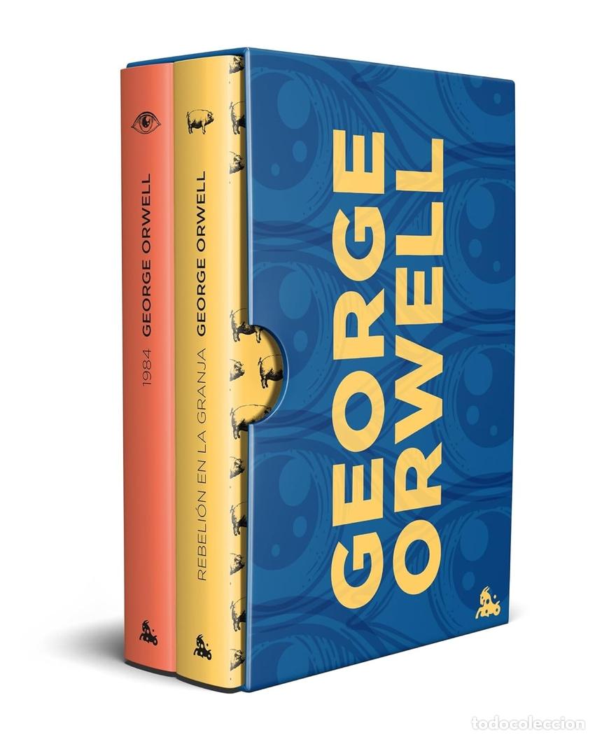 Libros: ESTUCHE 1984 + REBELI&Oacute;N EN LA GRANJA (EDICIONES SINGULARES) - ORWELL, GEORGE