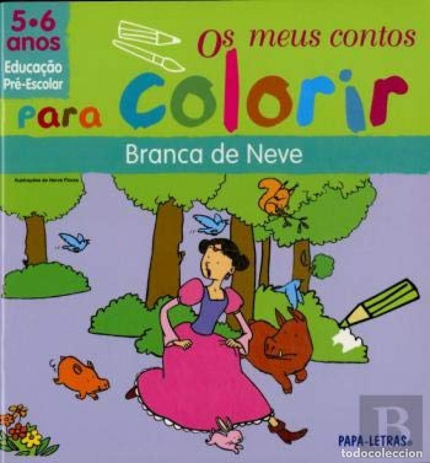 Libros: OS M/ CONTOS P/ COLORIR 5/6 ANOS &Ucirc; BRANCA DE NEVE - Cayrey, Anne Sophie
