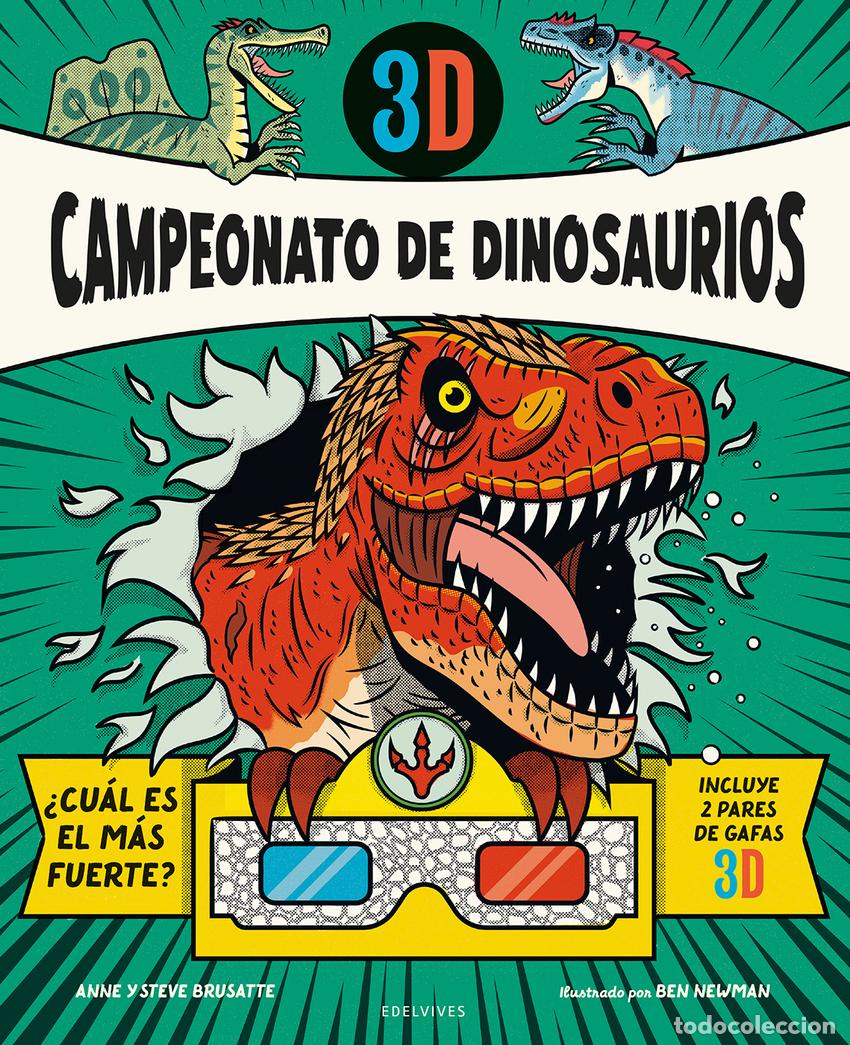 Libros: CAMPEONATO DE DINOSAURIOS 3D - Espanol/Castellano