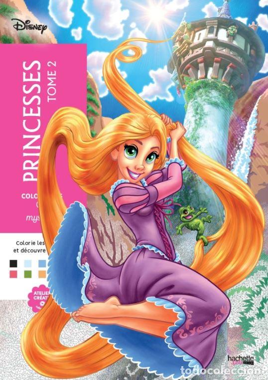 Livros: COLORIAGES MYST&Egrave;RES DISNEY - PRINCESSES TOME 2 - MARIEZ, JEREMY (ILUSTR )