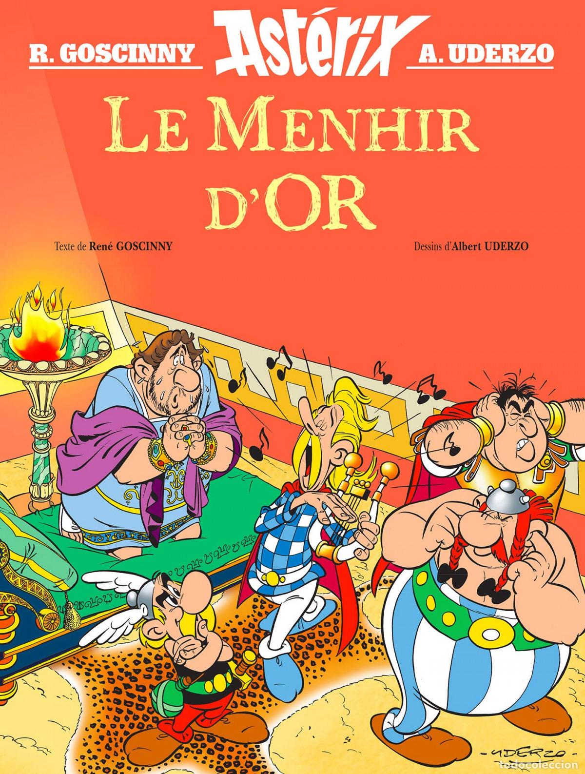 Livros: ASTERIX ET LE MENHIR D'OR: HORS COLLECTION - Goscinny, Ren&eacute;