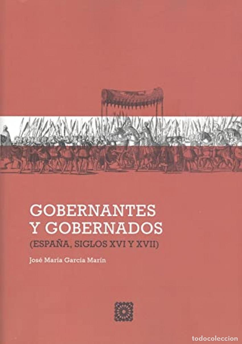 Libri: GOBERNANTES Y GOBERNADOS - GARCIA MARIN, JOSE MARIA