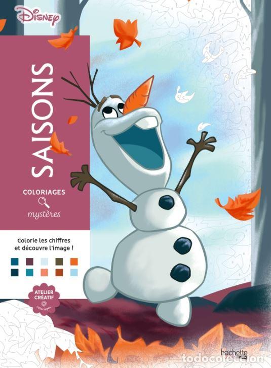 Libros: COLORIAGES MYSTERES DISNEY.SAISONS - Frances