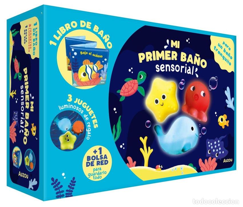 Libros: MI PRIMER COFRE DE BANO SENSORIAL - 3 JUGUETES QUE BRILLAN EN LA OSCURIDAD - MATTHEWS, MEL