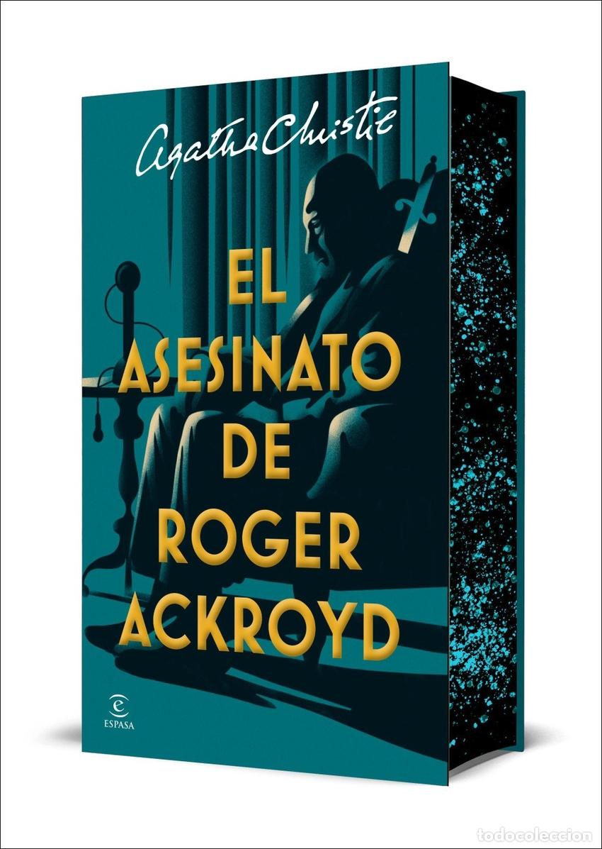 Libros: EL ASESINATO DE ROGER ACKROYD (EDICI&Oacute;N ESPECIAL CON CANTOS TINTADOS) - CHRISTIE, AGATHA