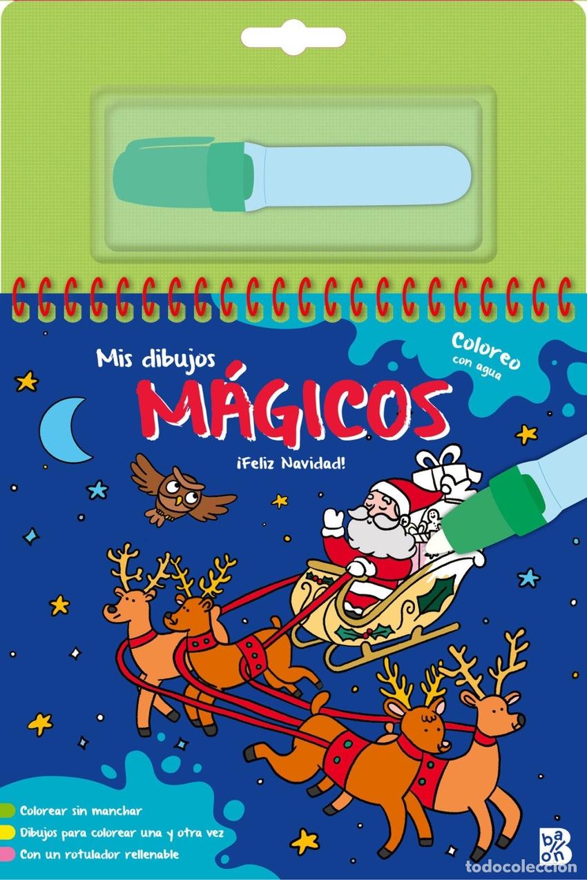 B&uuml;cher: MIS DIBUJOS MAGICOS - COLOREO CON AGUA - &Iacute;FELIZ NAVIDAD! - BALLON