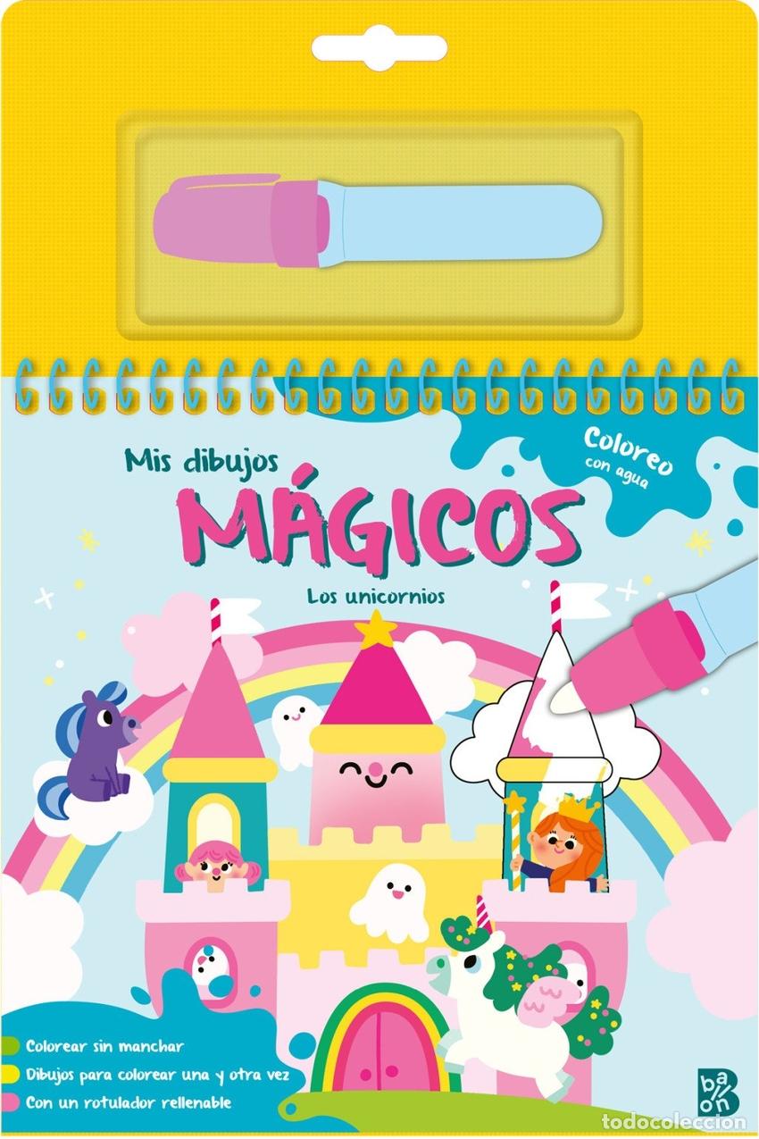B&uuml;cher: MIS DIBUJOS MAGICOS - COLOREO CON AGUA - LOS UNICORNIOS - BALLON