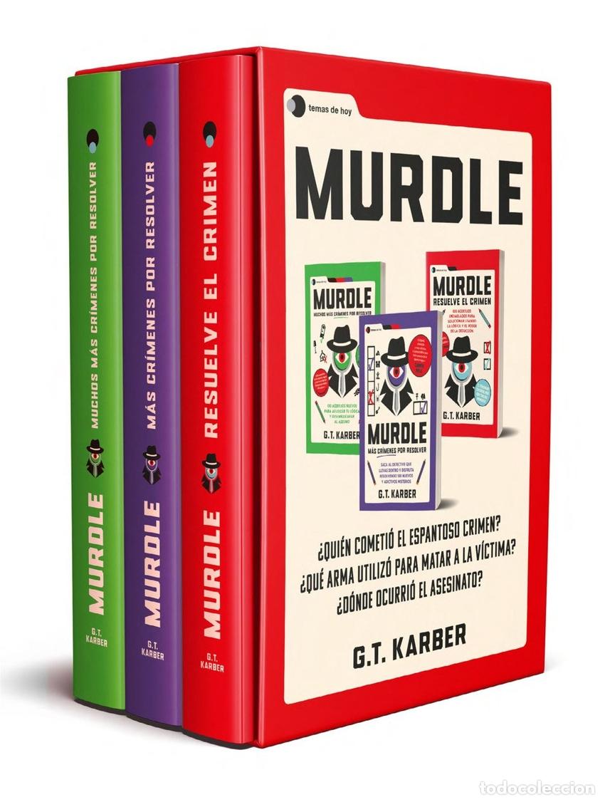 Libros: ESTUCHE MURDLE: VOL. 1 + VOL. 2 + VOL. 3 - KARBER, G T