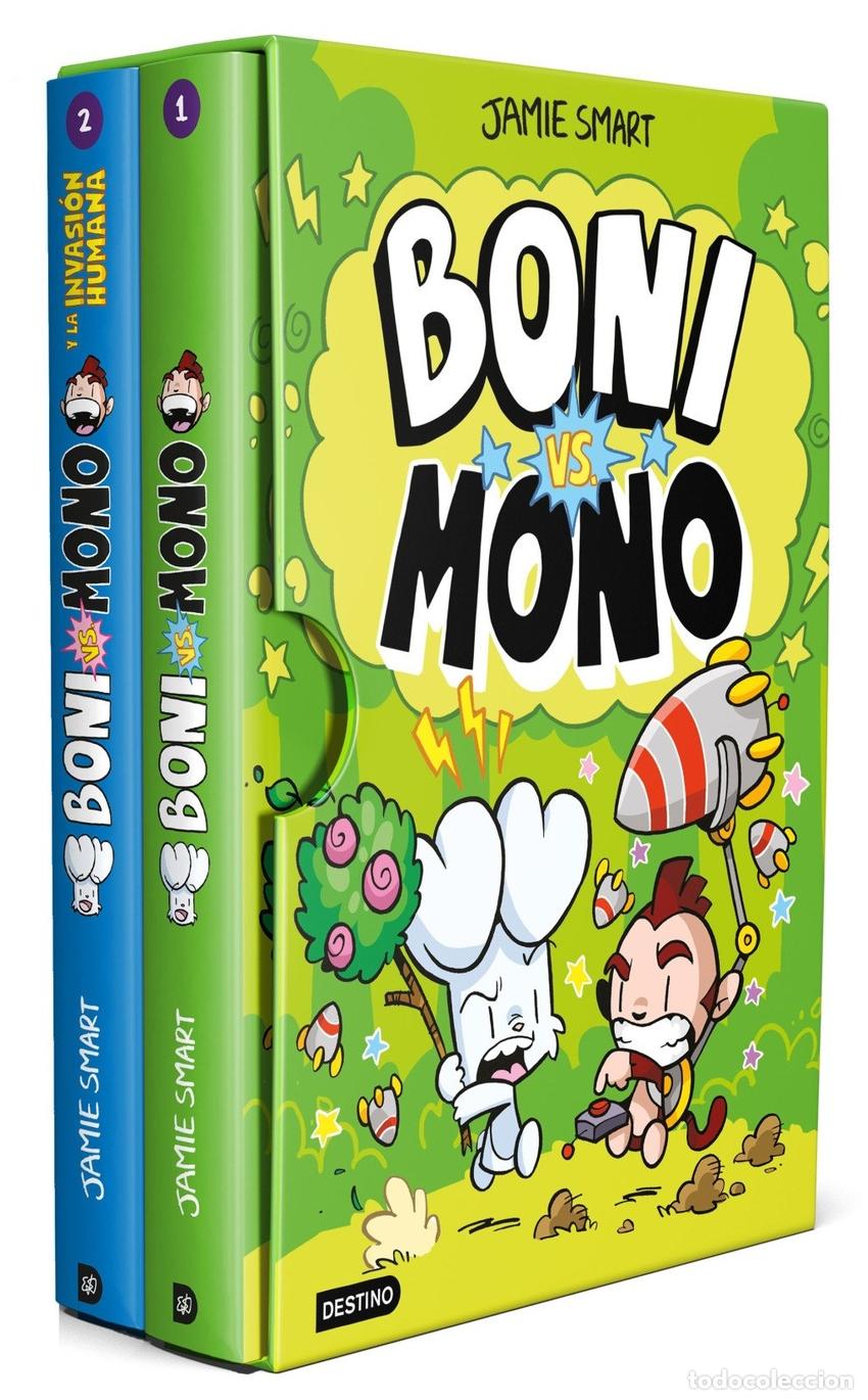 Libros: ESTUCHE BONI VS. MONO 1-2 - SMART, JAMIE