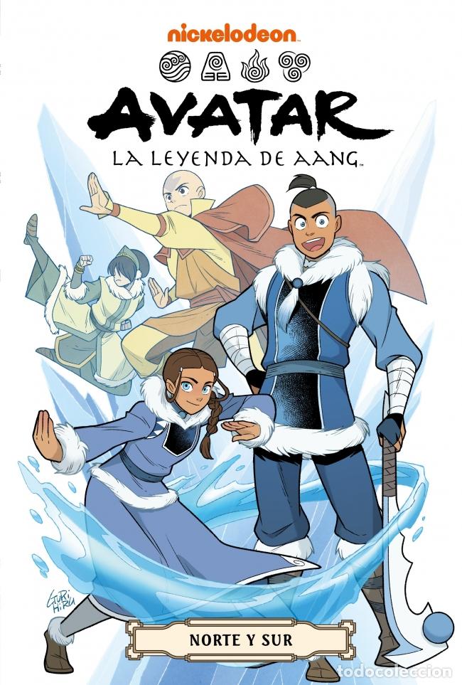 Libros: AVATAR 5 - LA LEYENDA DE AANG. NORTE Y SUR - EDICI&Oacute;N EN ESPA&Ntilde;OL - NICKELODEON