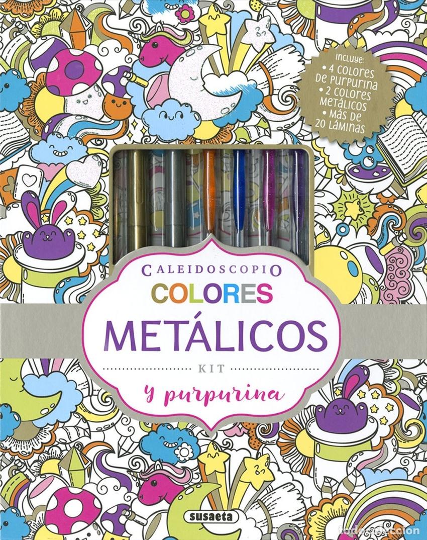 Libros: COLORES METALICOS Y PURPURINA - Varios autores