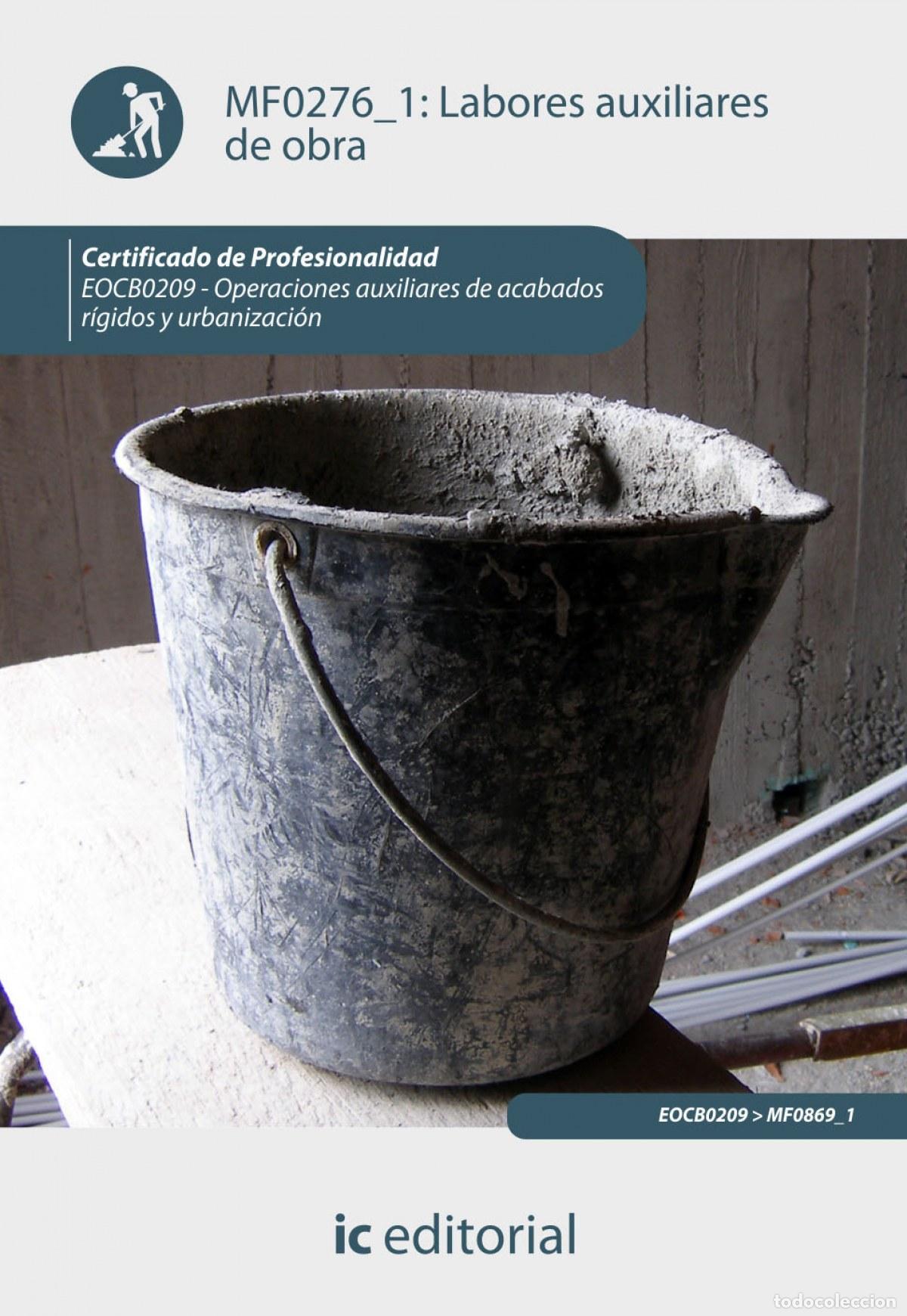 Libros: LABORES AUXILIARES DE OBRA MF0276_1 - Marquez, Isabel Maria